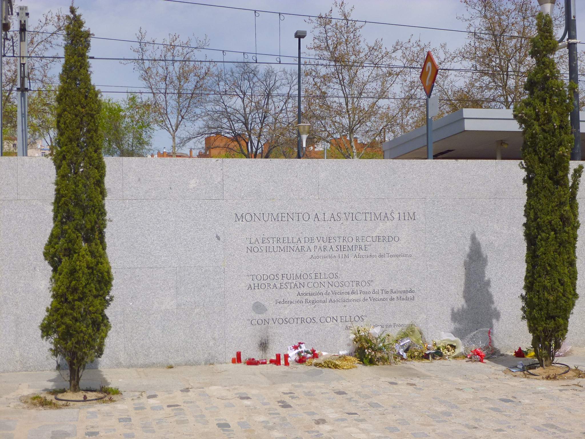 Monumento condecorativo de las víctimas del 11M. 