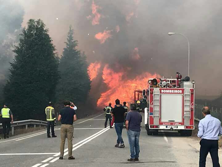 En 2017, el fuego se cobró la vida de cuatro personas en Galicia. 