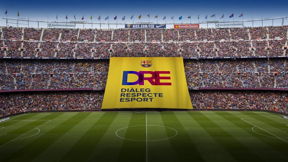 Imagen difundida por el Barça de cómo quedará el Camp Nou