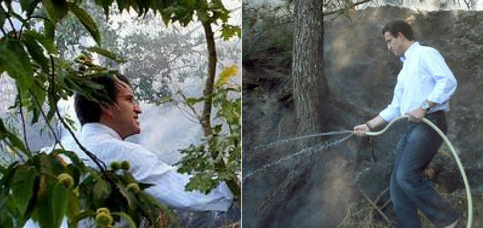 Feijóo se desmiente a sí mismo: en 2006 acusó a la Xunta de ser responsable  de muertes en incendios forestales