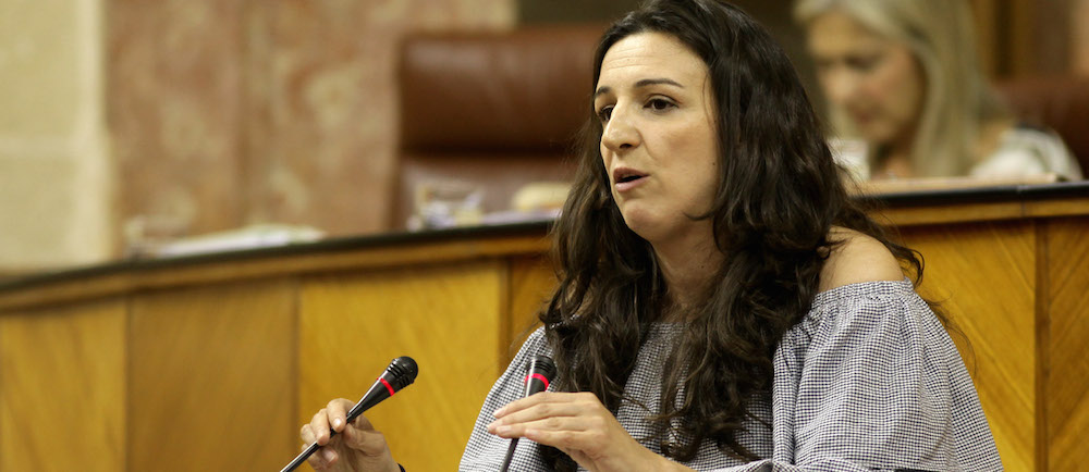 Libertad Benítez, parlamentaria de Podemos Andalucía.