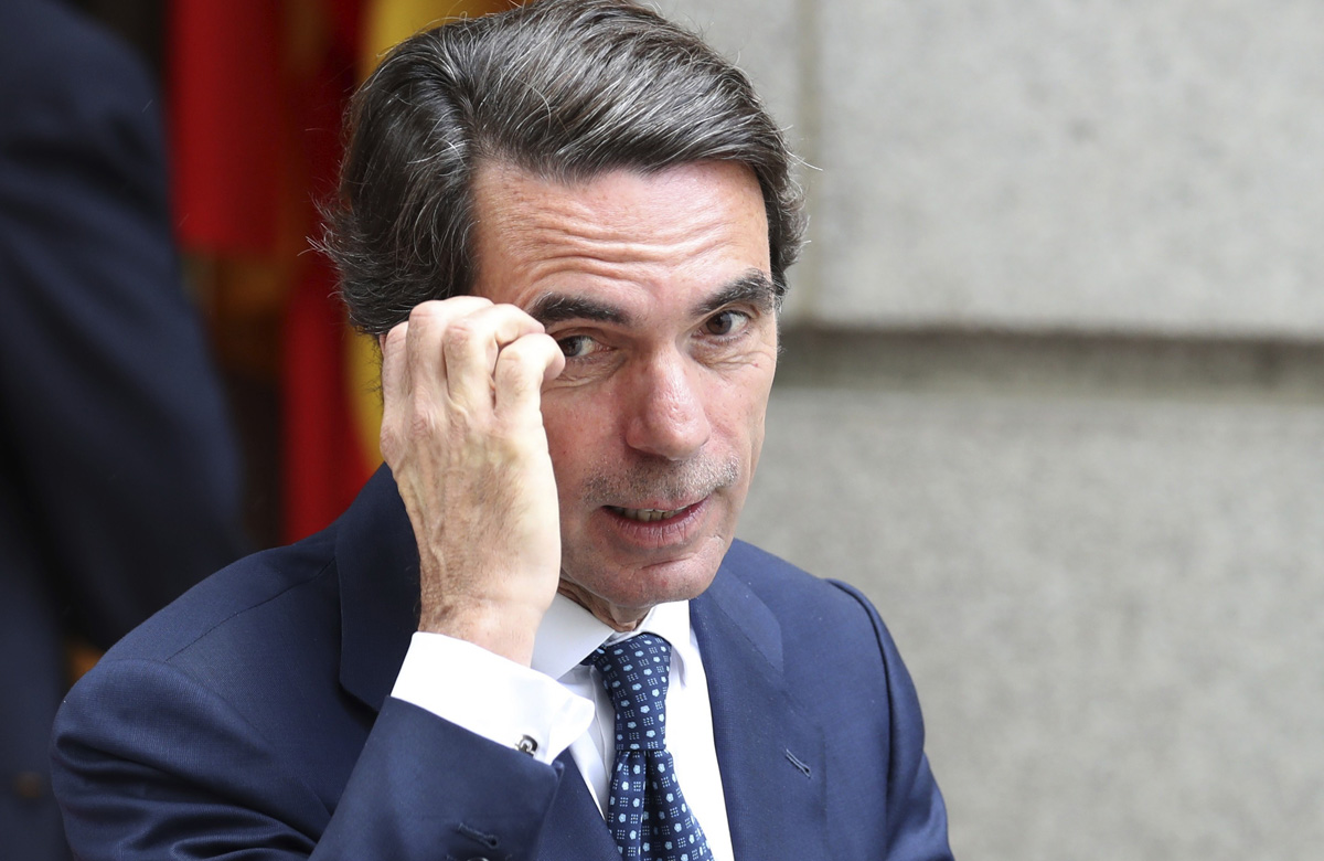 El expresidente del Gobierno José María Aznar.