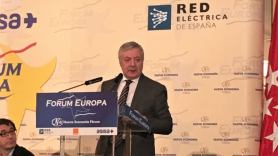 Pepe Blanco durante su intervención en el desayuno informativo de Nueva Economía Forum