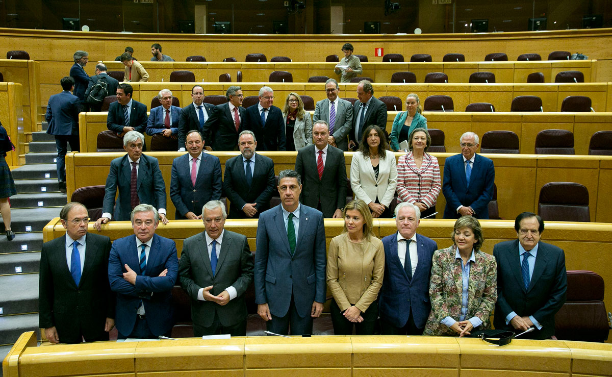 Constitución de la comisión para la tramitación del artículo 155 en el Senado