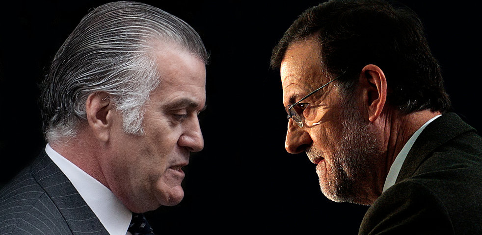 Luis Bárcenas y Mariano Rajoy