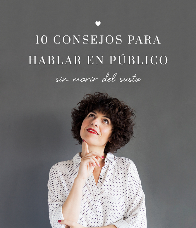 10 consejos para hablar en público de Charuca