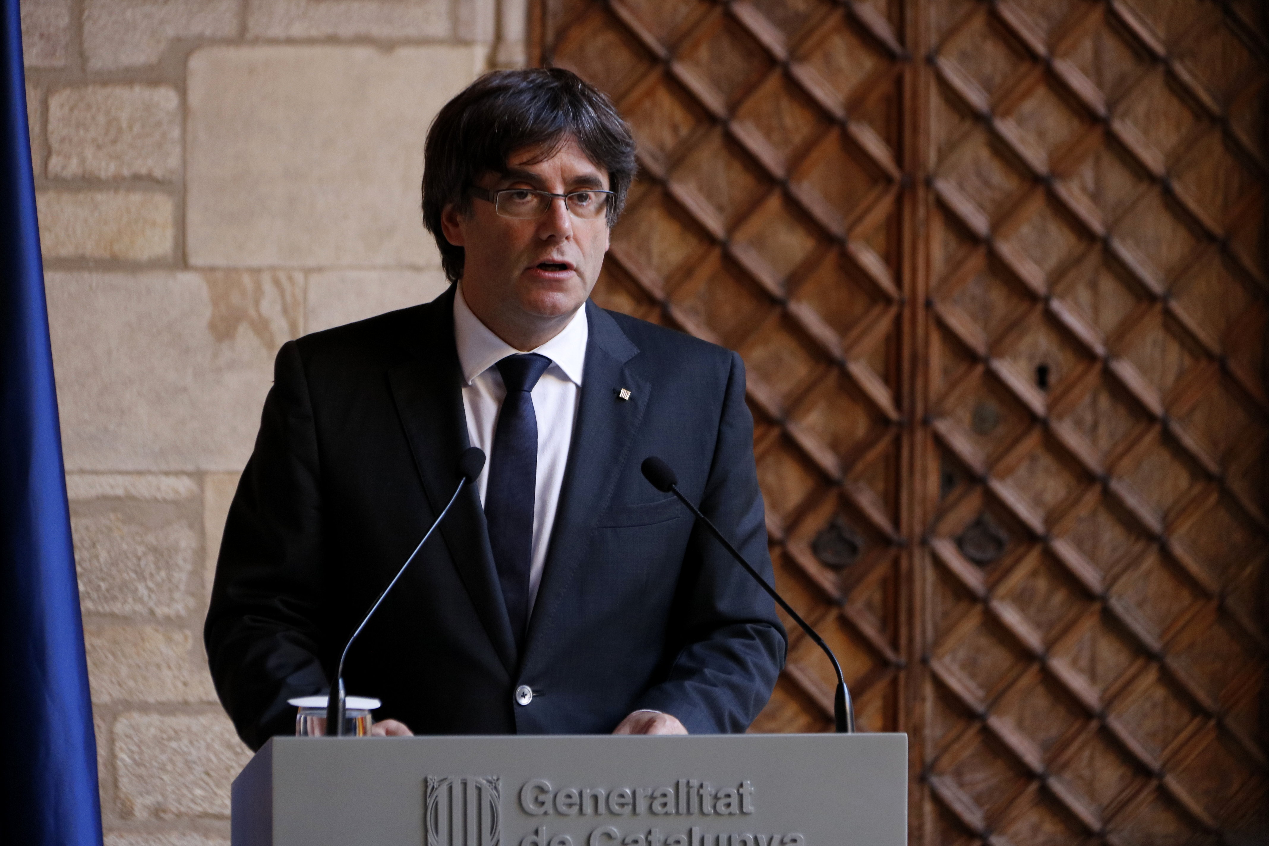 Puigdemont:  “Correspon al Parlament procedir sobre l’aplicació contra Catalunya de l’article 155”