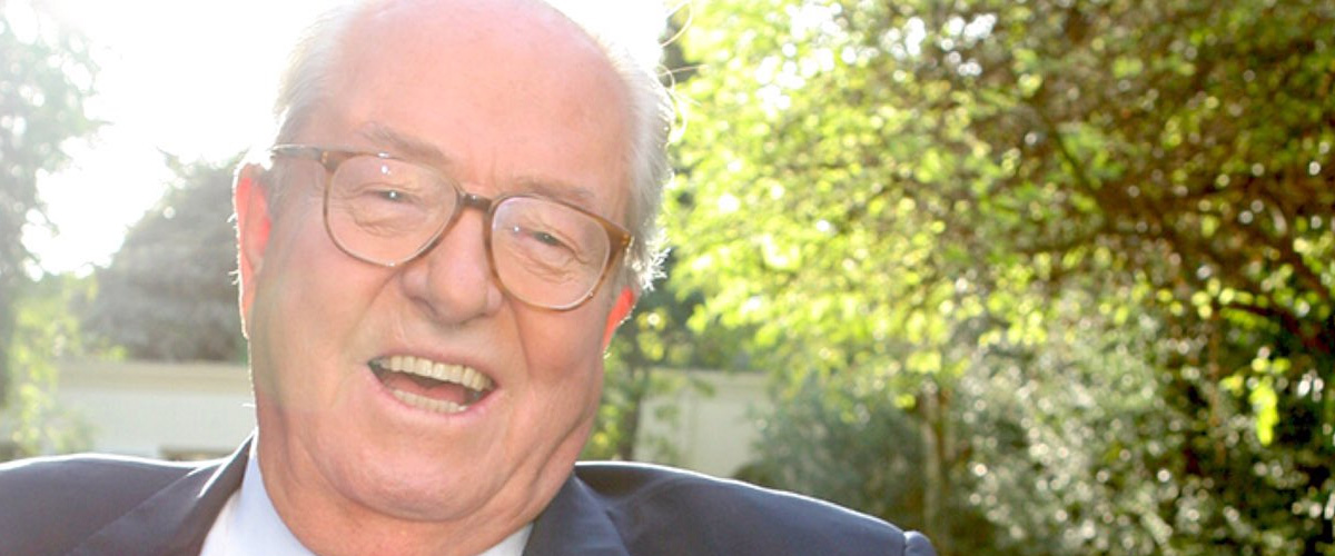 Jean Marie Le Pen exlíder del partido ultraderechista francés Frente Nacional