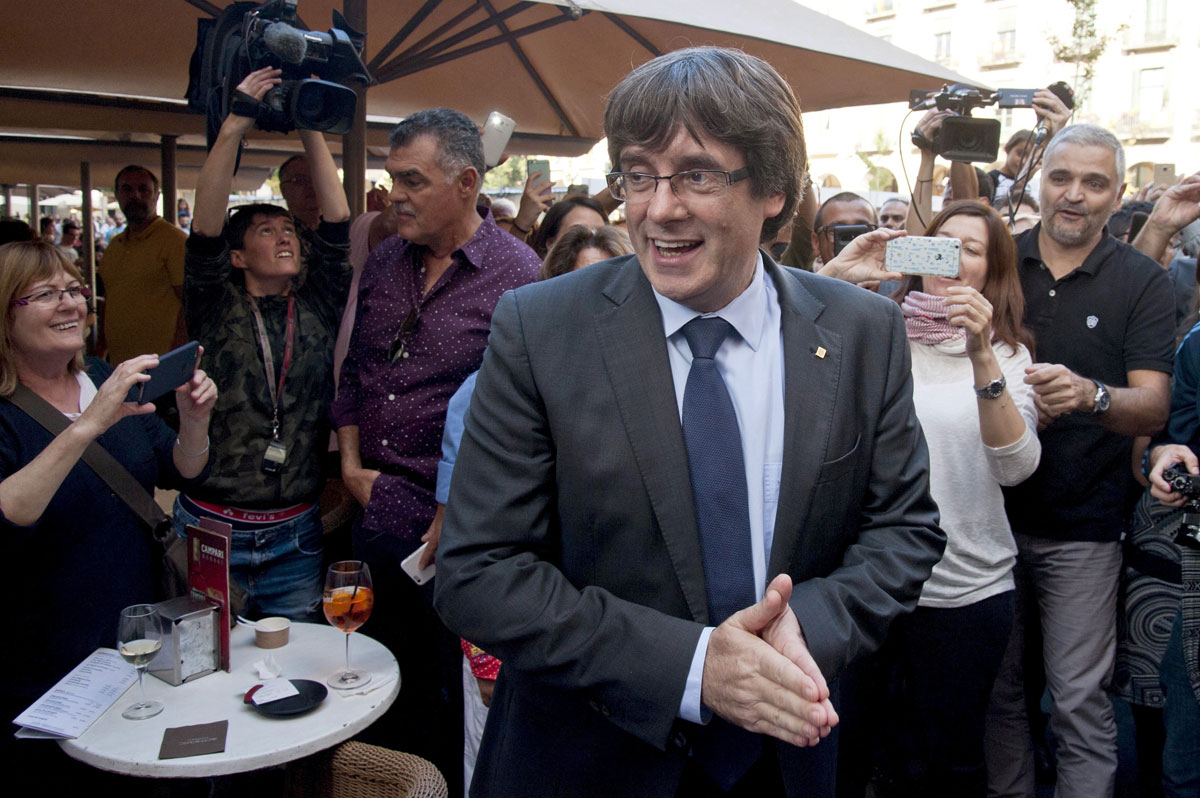 El expresidente de la Generalitat, Carles Puigdemont - EFE