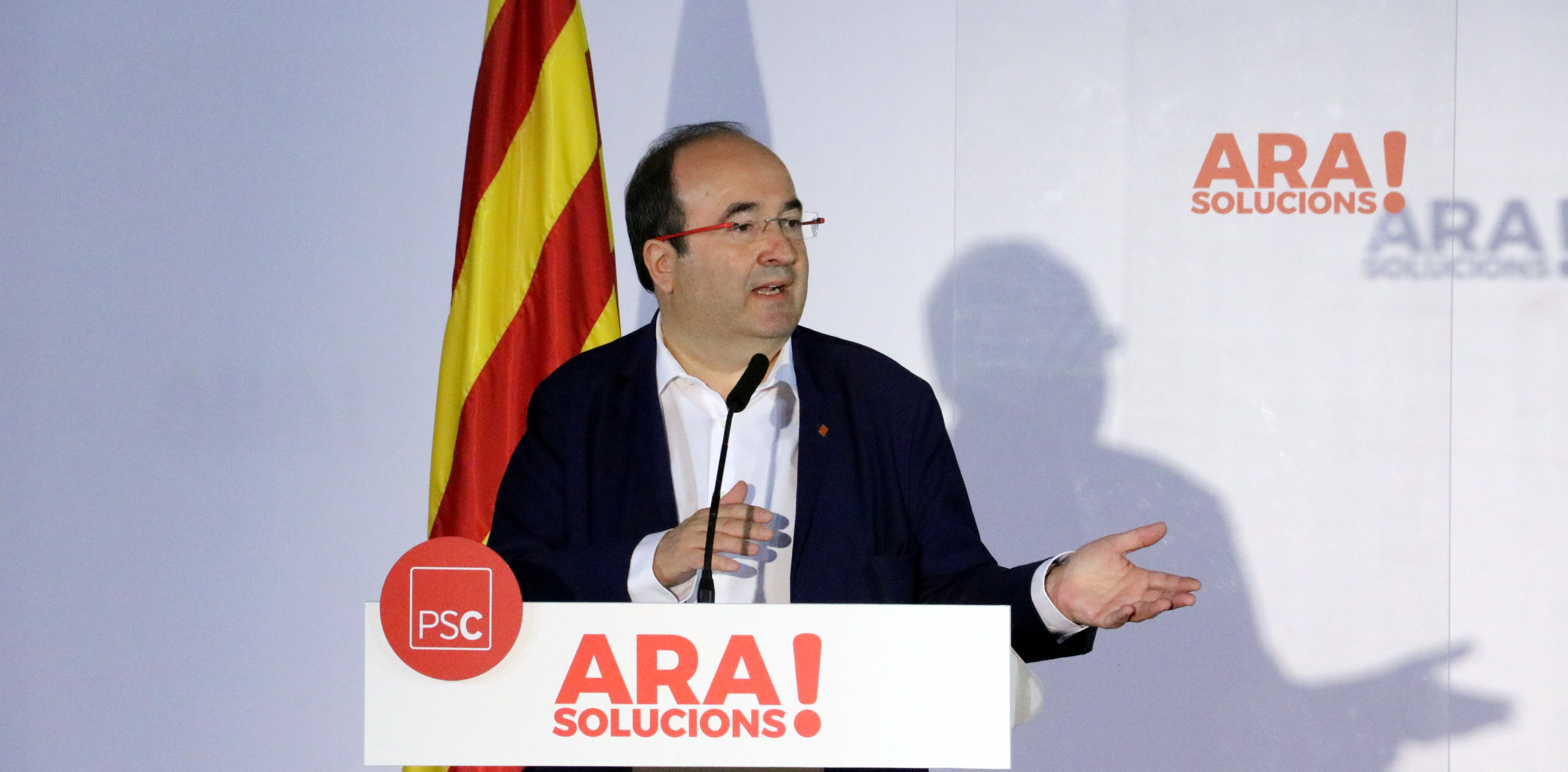 Miquel Iceta ha presentat els eixos del  programa del PSC