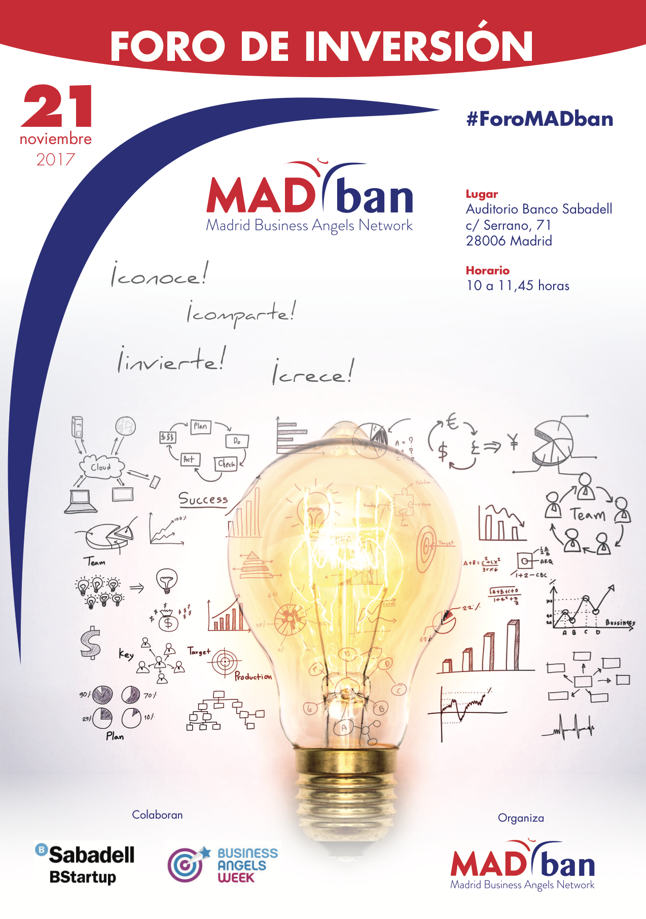 ¿Quieres conocer proyectos innovadores? Ven al MadBan 2017