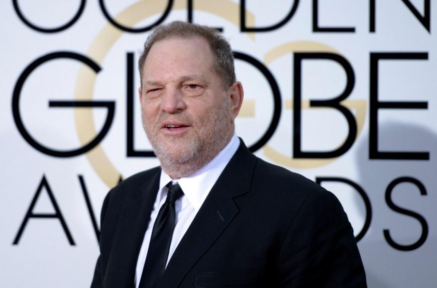Harvey Weinstein, en los Globos de Oro 