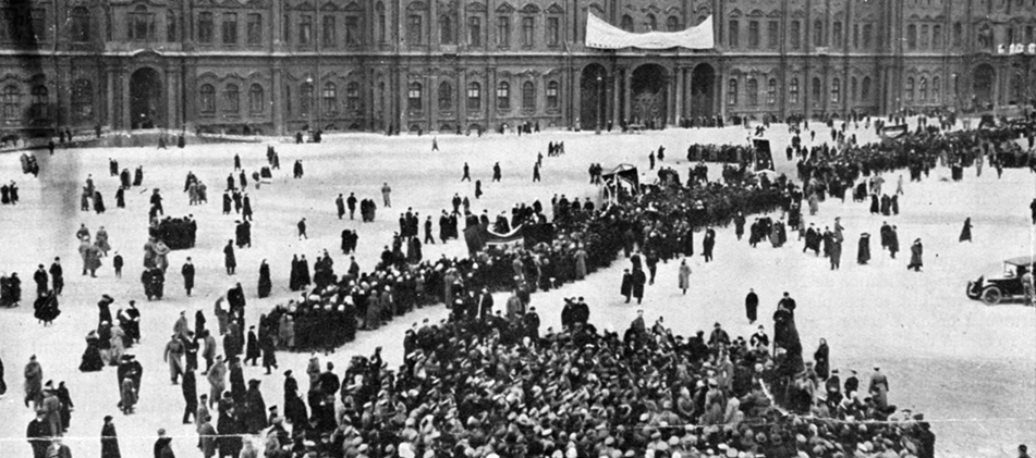 Una de las imágenes históricas de la Revolución de 1917.