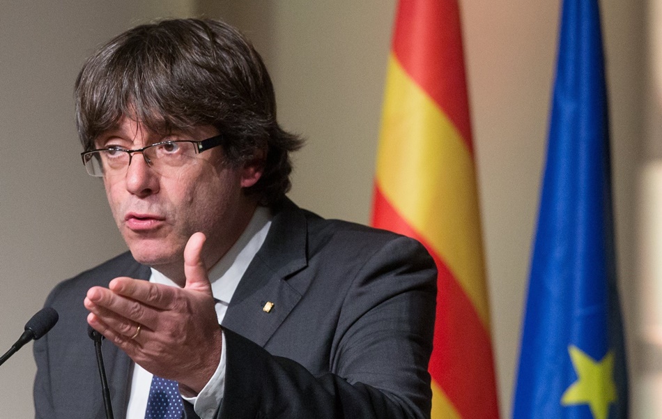 El expresident, Carles Puigdemont