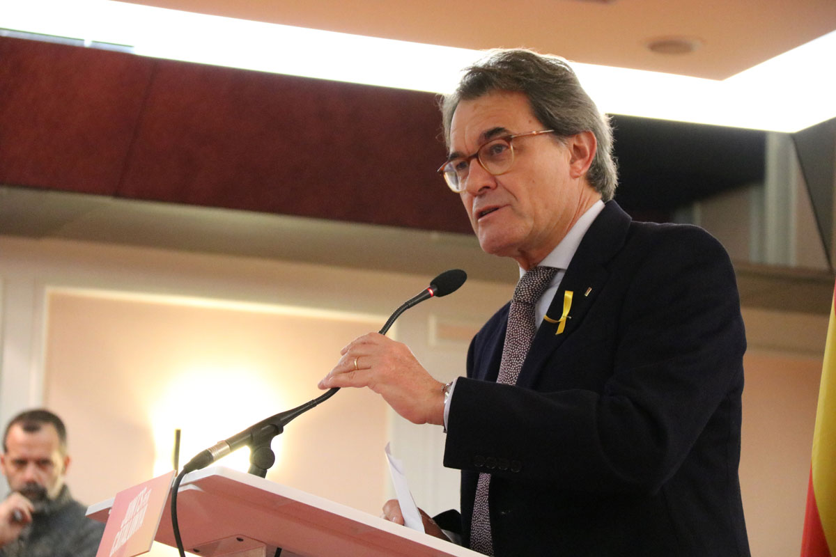 El expresident de la Generalitat, Artur Mas. 