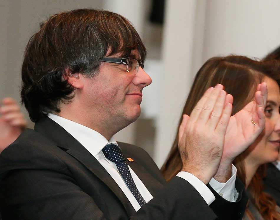 El expresidente de la Generalitat catalana Carles Puigdemont.