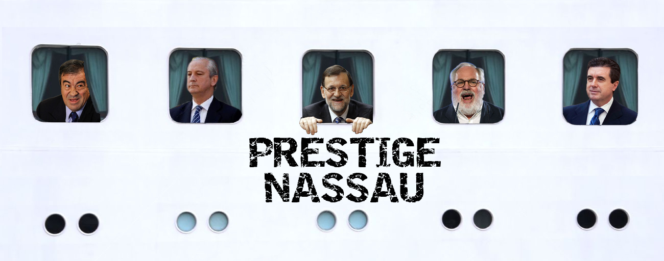 Los responsables políticos del Prestige