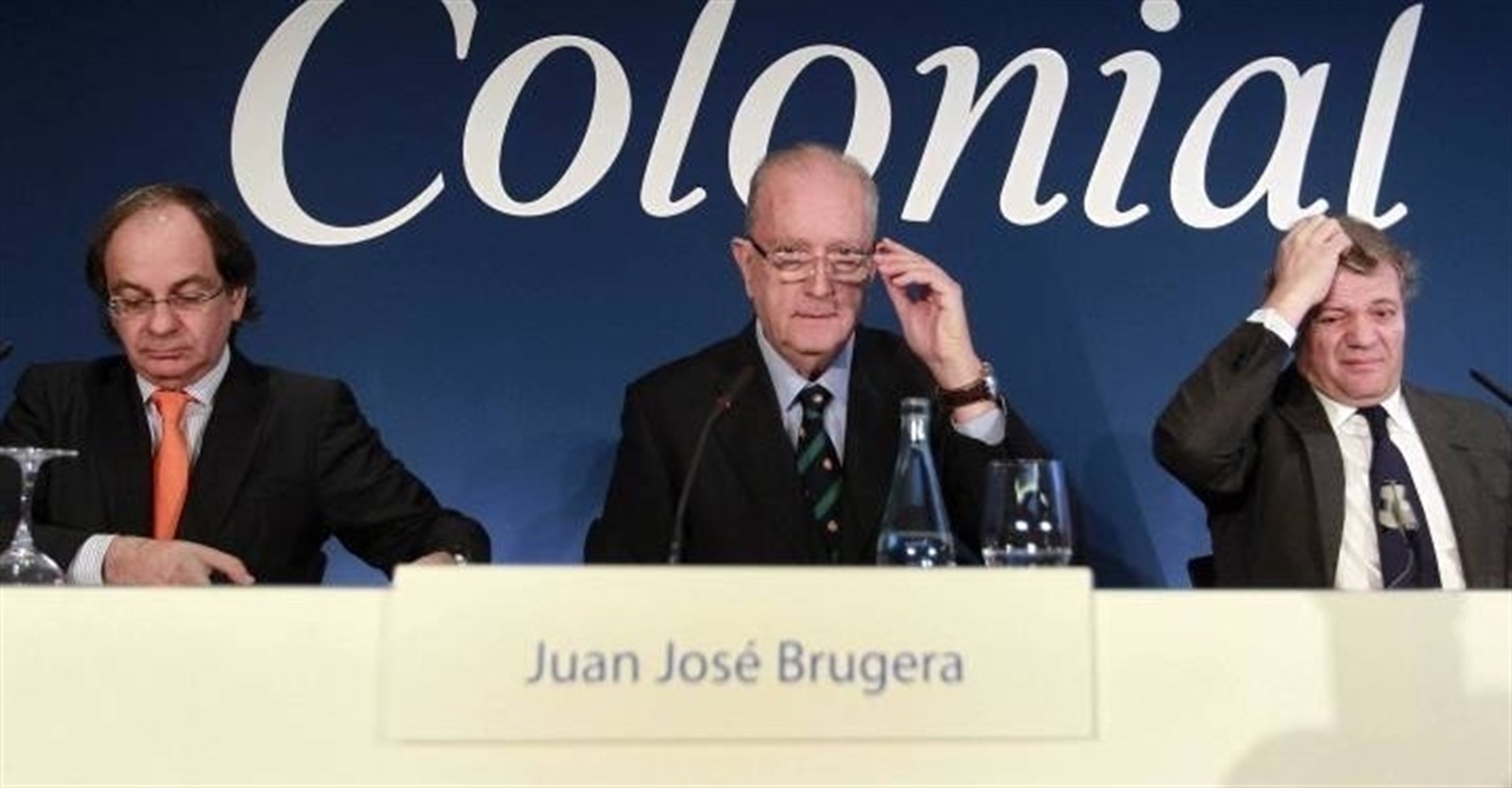 El presidente de Colonial Juan José Bruguera