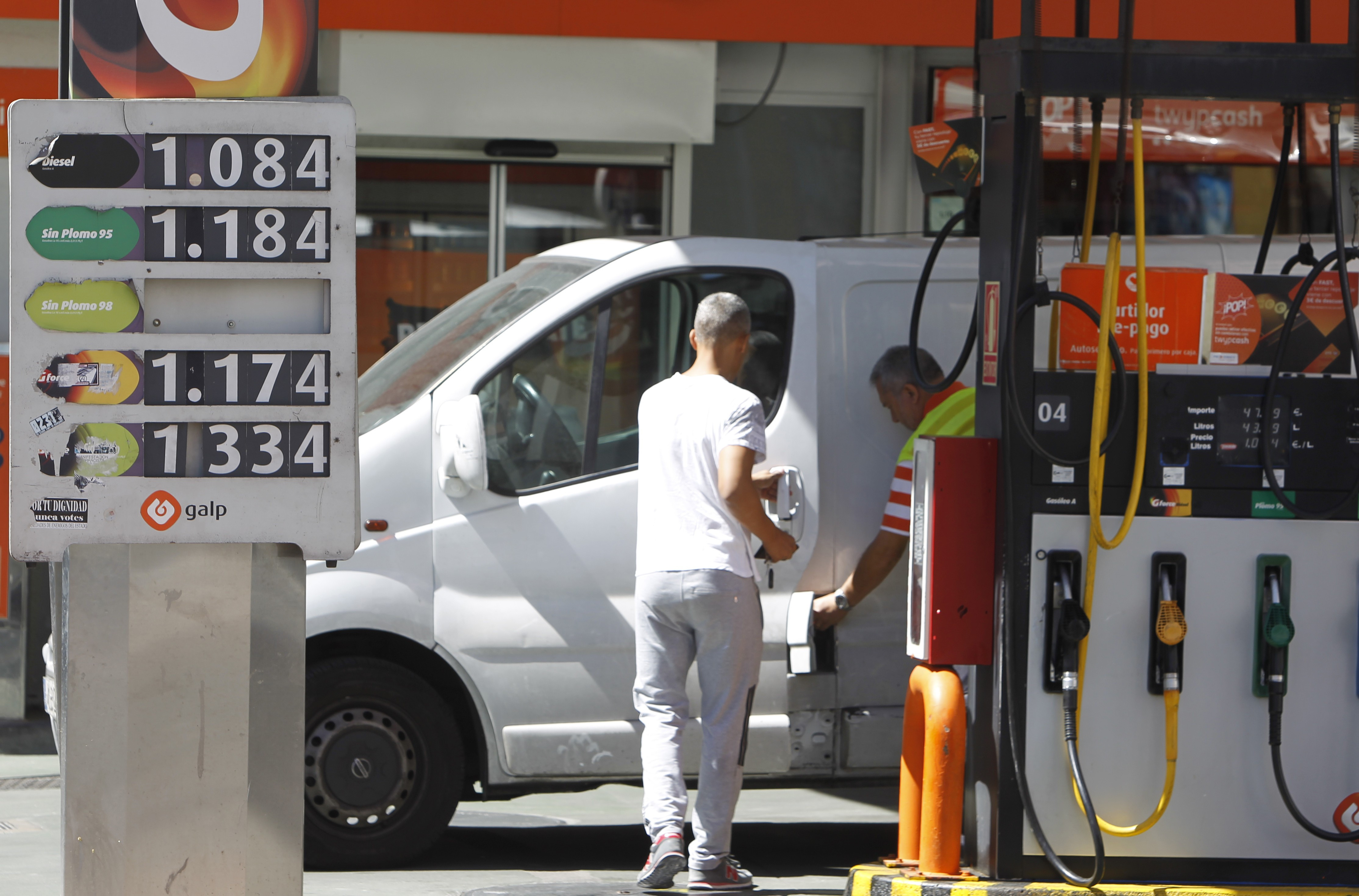 Los carburantes son los productos que más se han encarecido