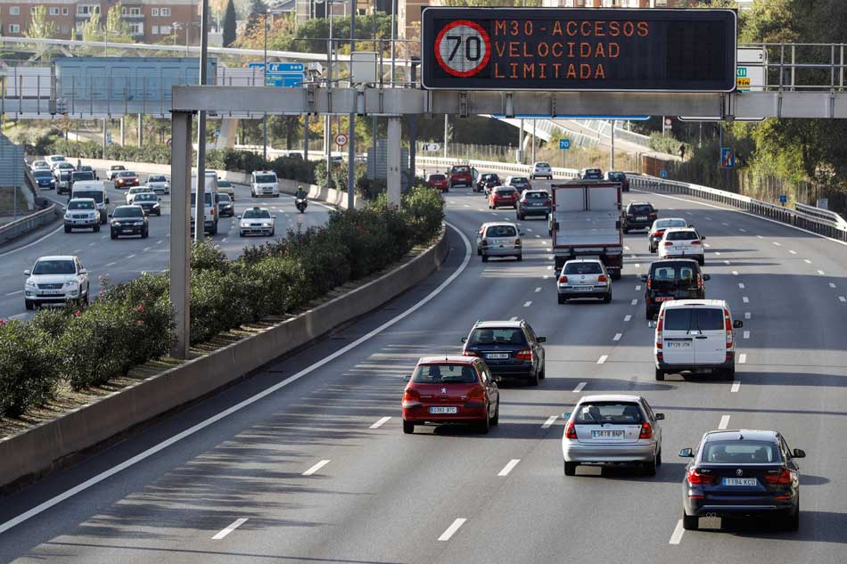 Algunos vehículos con etiqueta A no podrán entrar en la M-30 desde el 1 de enero