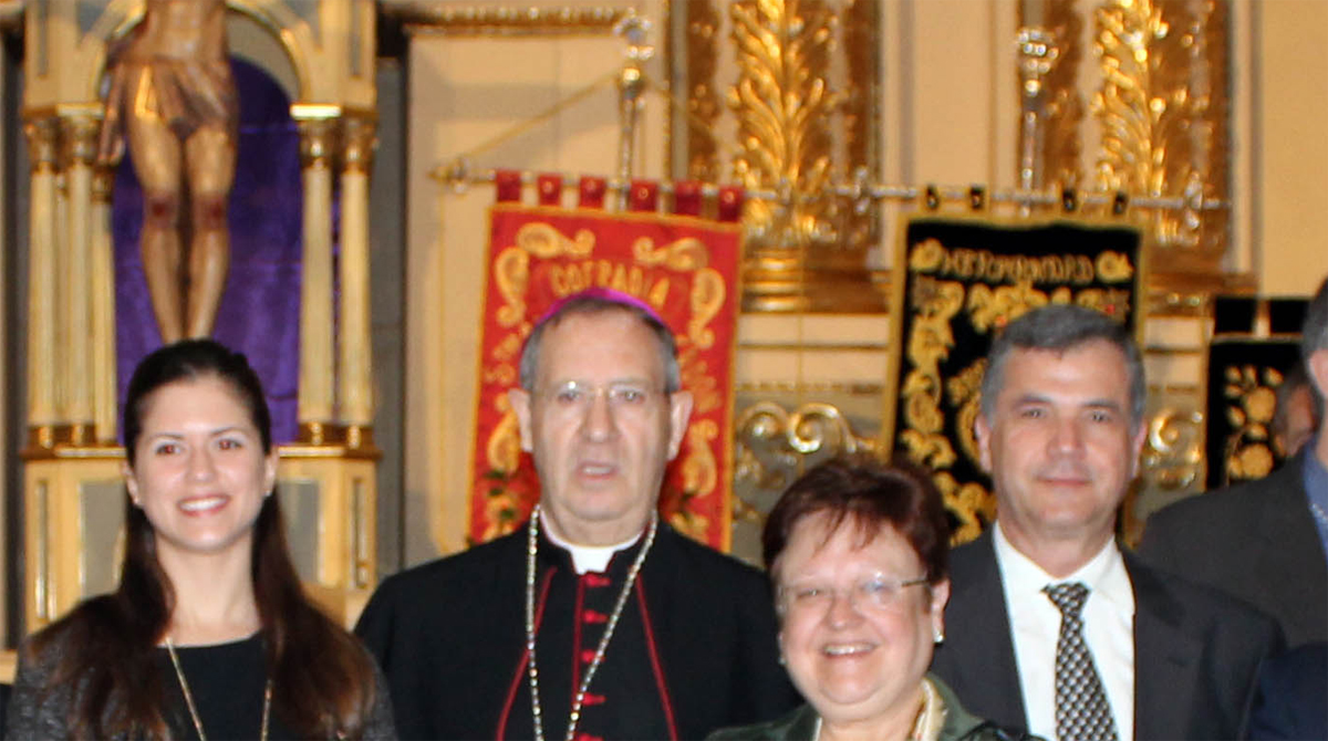 El obispo Rafael Palmero, en una imagen del Ayuntamiento de San Vicente de Raspeig.