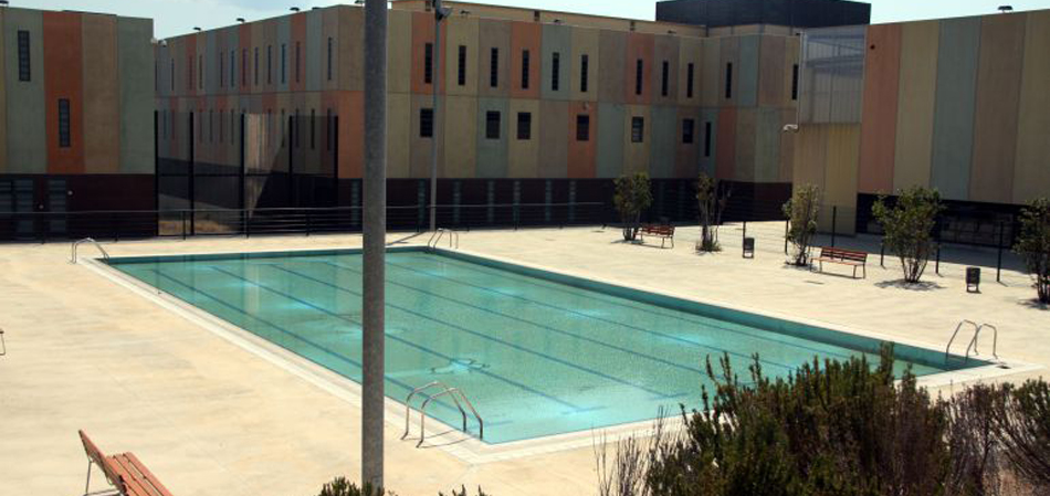 Piscina de la nueva cárcel de Figueres