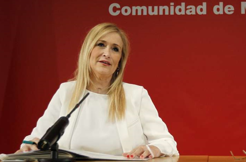 La presidenta de la Comunidad de Madrid, Cristina Cifuentes, en una fotografía de archivo. 