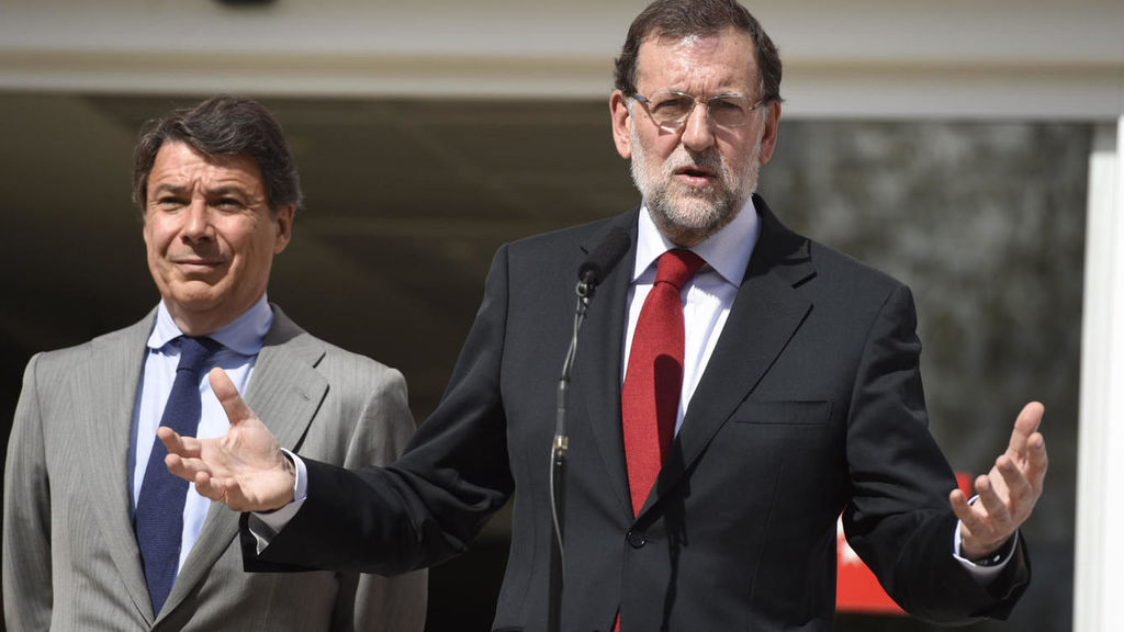 Ignacio González y el presidente del Gobierno, Mariano Rajoy