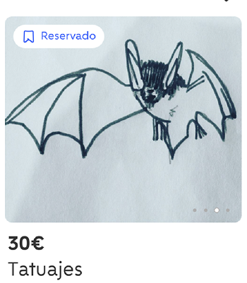 Murciélago en Wallapuff Murciélago en Wallapuff