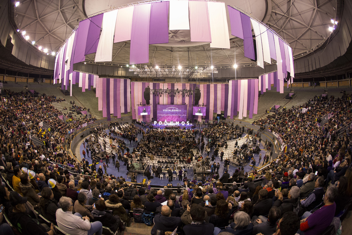 Imagen tomada durante la primera jornada de la Segunda Asamblea Ciudadana