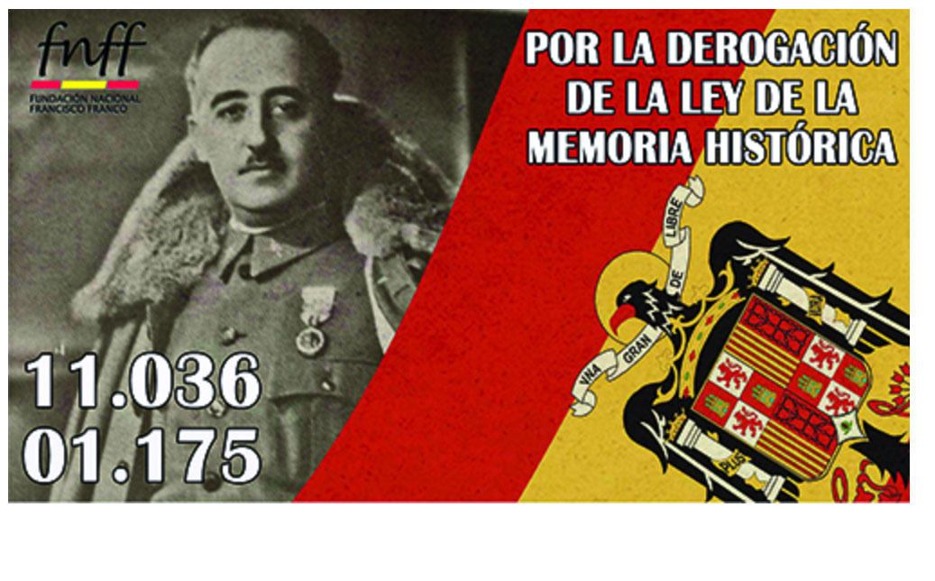 Números de la lotería de Navidad de la Fundación Francisco Franco.
