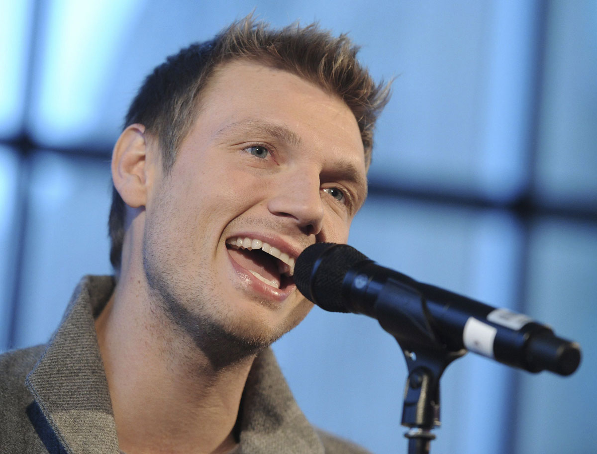 En la imagen, el músico estadounidense Nick Carter, miembro del exitoso grupo de pop de los años 90 Backstreet Boys.