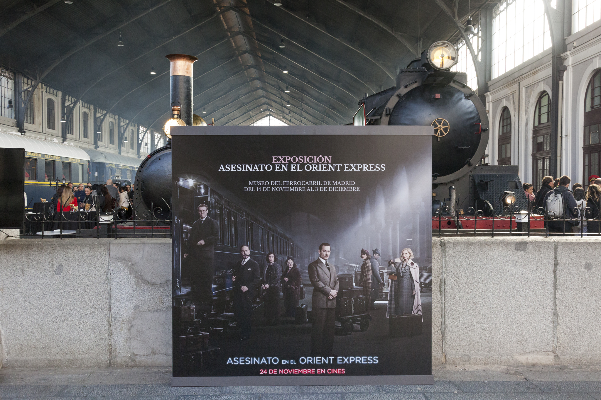 'Asesinato en el Orient Express': Exposición de vestuario en el Museo del Ferrocarril