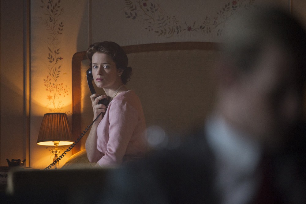 Claire Foy en una imagen promocional de la 2ª temporada de ‘The Crown’.