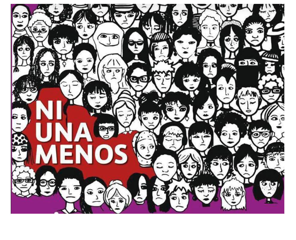 Cartel de la manifestación Dia Mundial contra la violencia contra la Mujer.