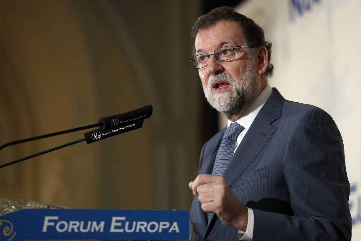 El jefe del Ejecutivo, Mariano Rajoy