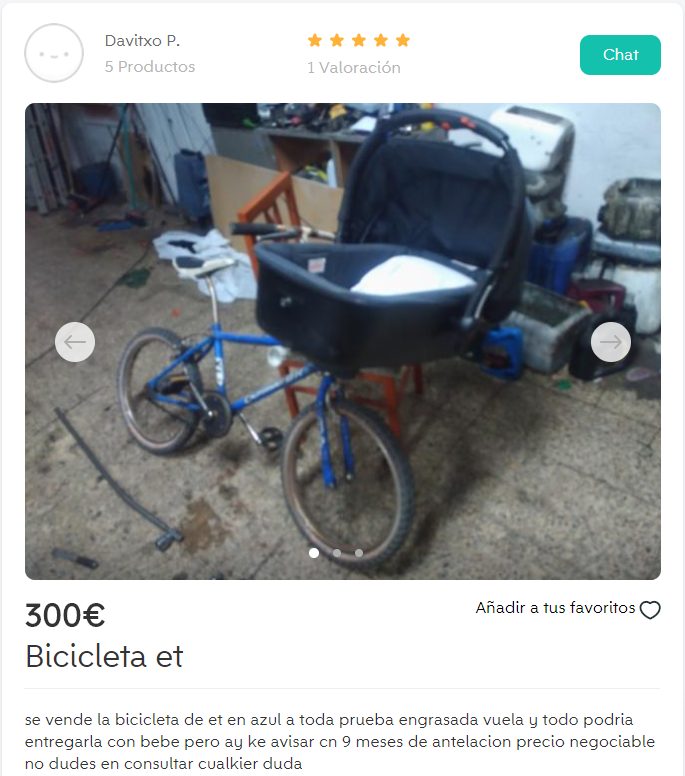 Wallapuff bici ET 2 Wallapuff bici ET 2