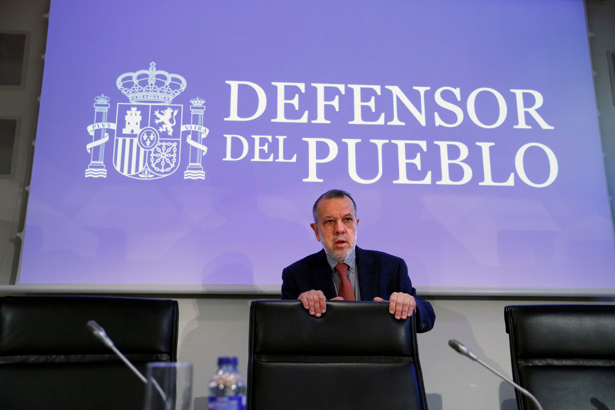 El defensor del Pueblo Francisco Fernández Marugán