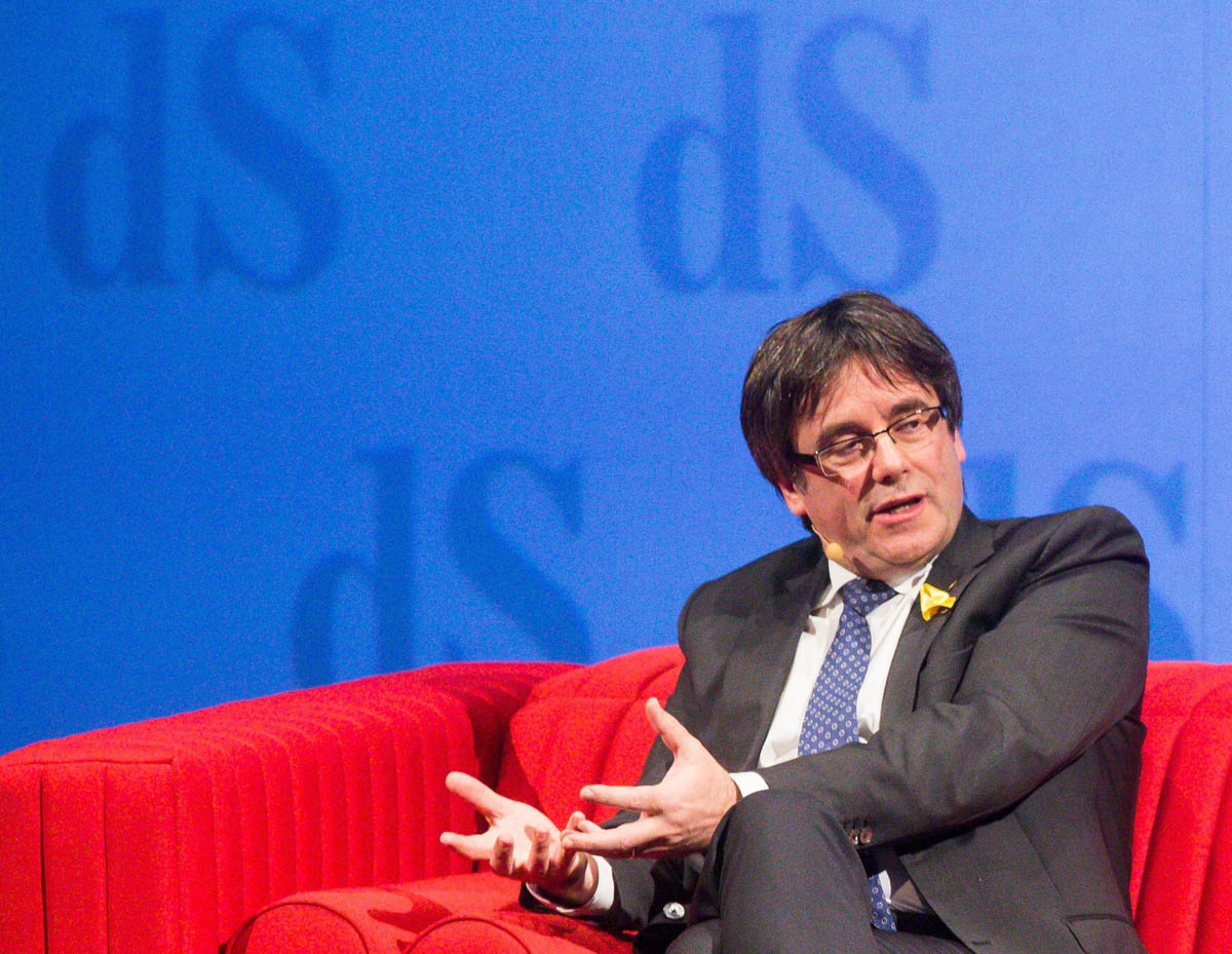 El expresidente de la Generalitat, Carles Puigdemont