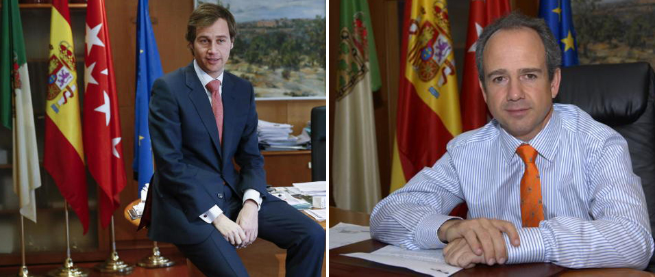 El actual alcalde de Boadilla del Monte, Antonio González Terol, y el exalcalde Arturo González Panero, imputado en el caso Gürtel