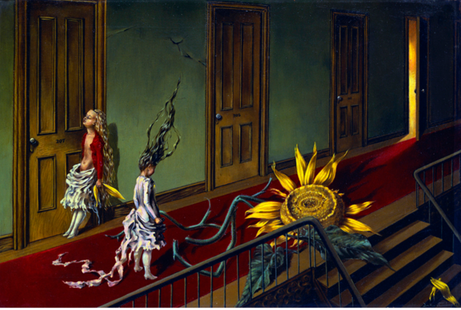 Uno de los cuadros que puede contemplarse en la exposición 'Somos plenamente libres. Las mujeres artistas y el Surrealismo'.