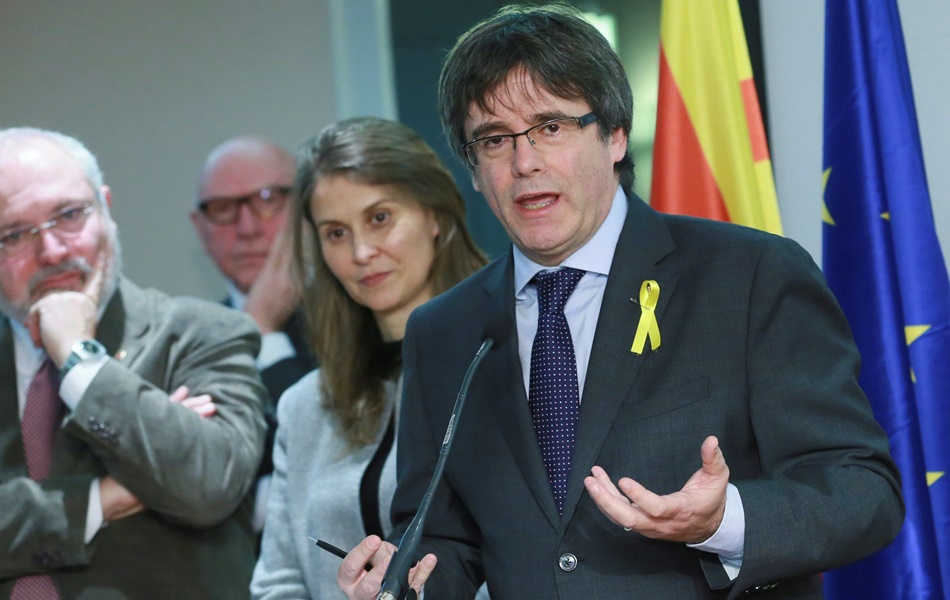 El expresidente de la Generalitat, Carles Puigdemont.