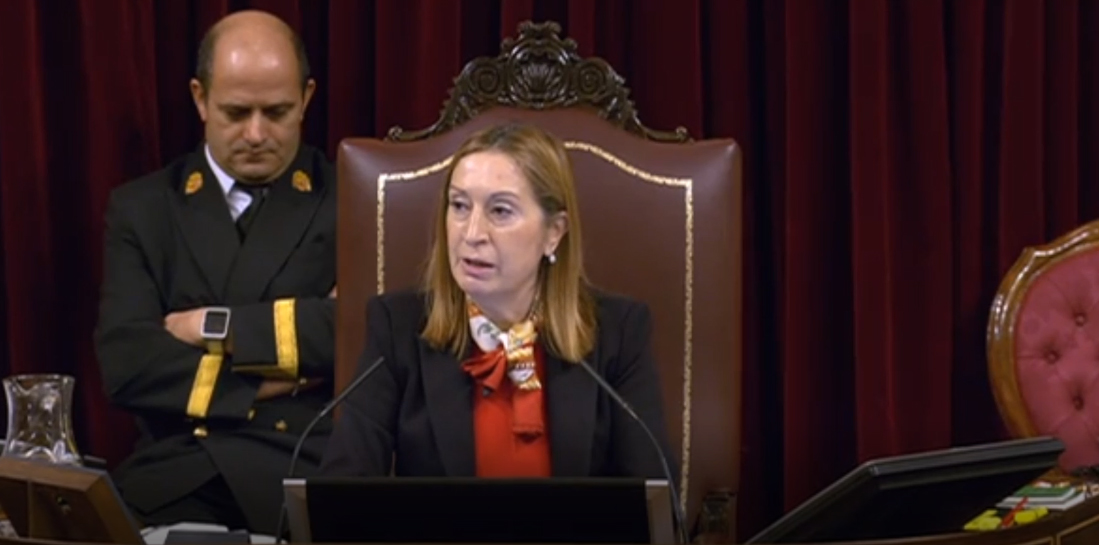 La presidente del Congreso, Ana Pastor.