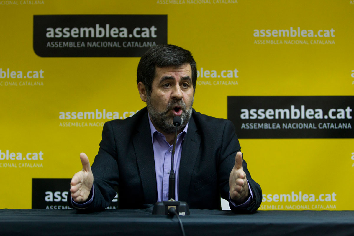 El expresidente de la Asamblea Nacional Catalana (ANC) Jordi Sánchez