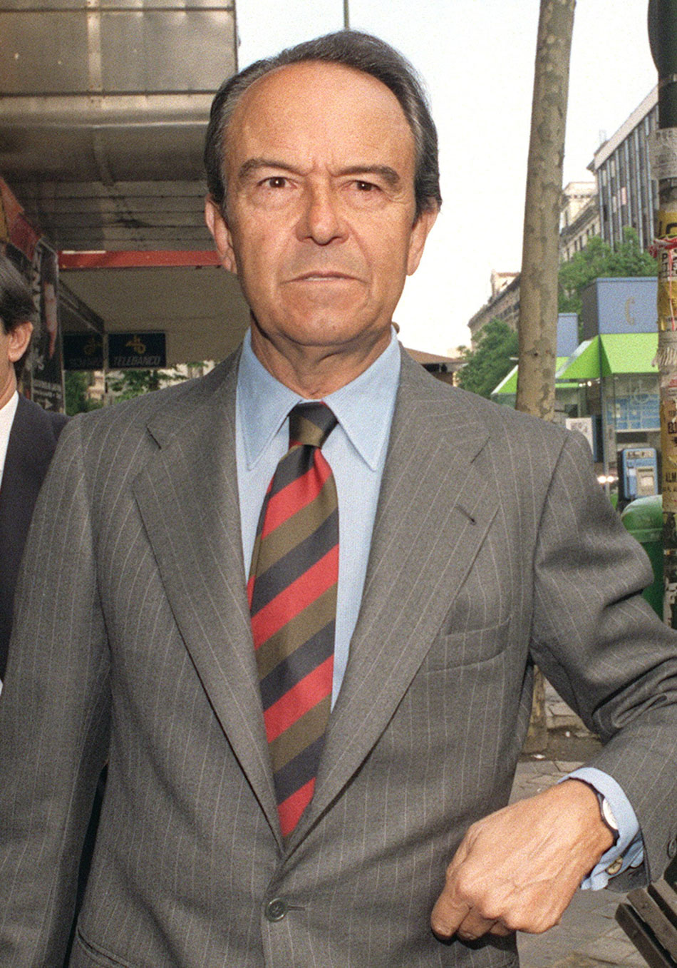 El expresidente de Bankinter Jaime Botín, cuando fue nombrado vicepresidente del Santander Central Hispano en 1998