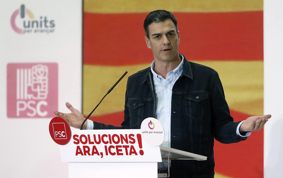 Pedro Sánchez, secretario general del PSOE.