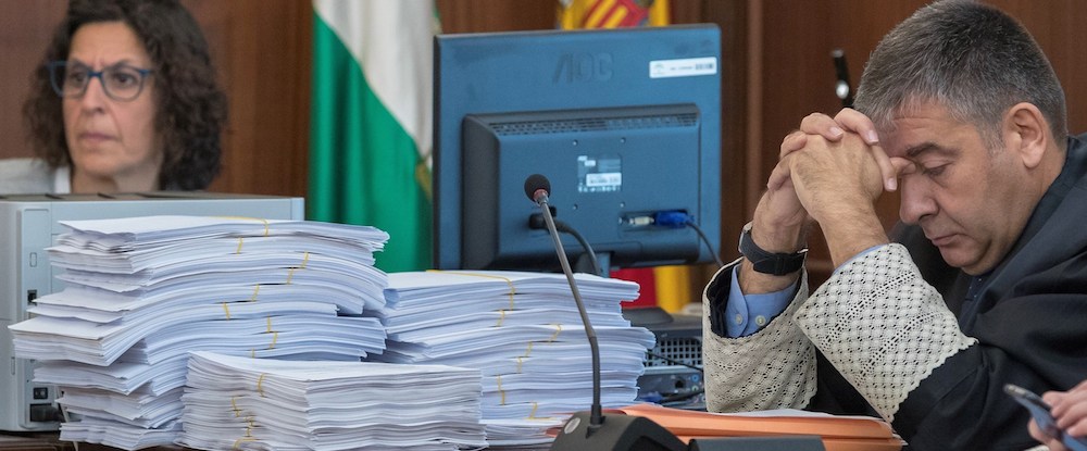 Una imagen de archivo de la Audiencia de Sevilla.