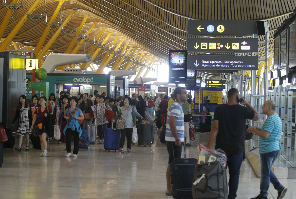 En la imagen, el Aeropuerto Adolfo Suárez Madrid-Barajas.