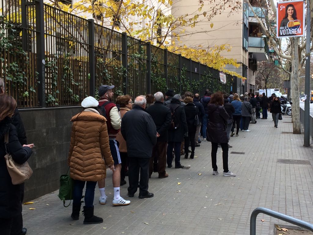 Las colas se han repetido a primera hora de la mañana