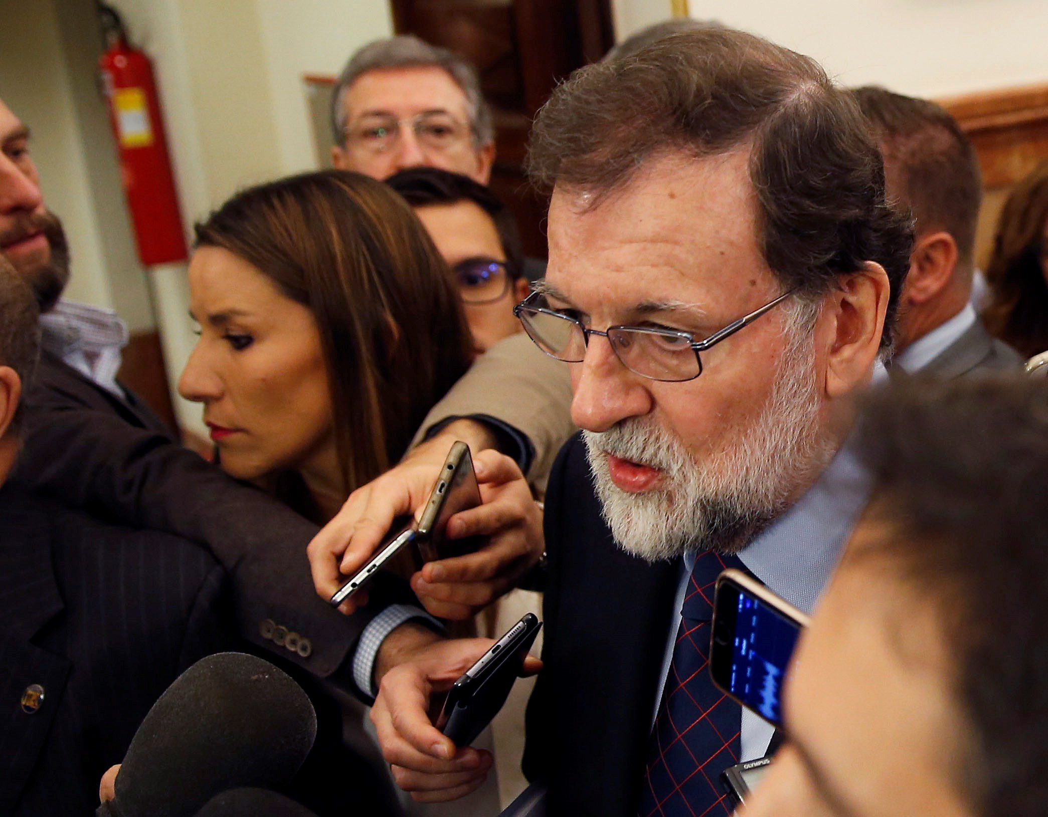 El presidente del Gobierno, Mariano Rajoy